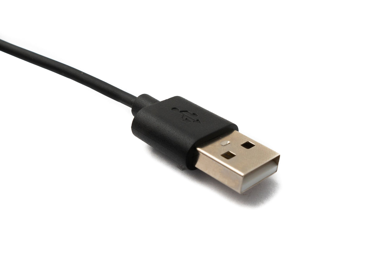 USB 2.0 Kabel 95 cm Ladestation für Huawei Watch GT Smartwatches in Schwarz | System-S