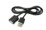 USB 2.0 Kabel 96cm Ladekabel für Huawei Honor Band 5i Smartwatch Schwarz | System-S