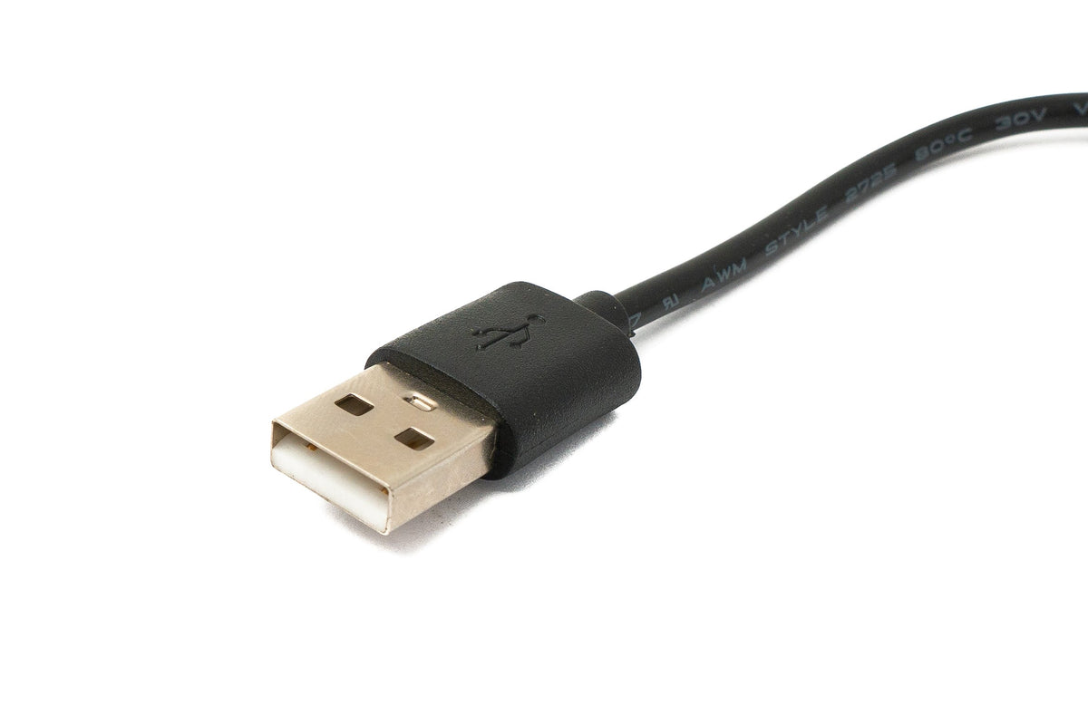 USB 2.0 Kabel 96cm Ladekabel für Huawei Honor Band 5i Smartwatch Schwarz | System-S