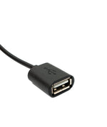 USB 2.0 Kabel 96cm Ladekabel für Huawei Honor Band 5i Smartwatch Schwarz | System-S