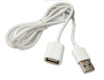 USB 2.0 Kabel 96 cm Ladekabel für Huawei Honor Band 5i Smartwatch Weiß | System-S