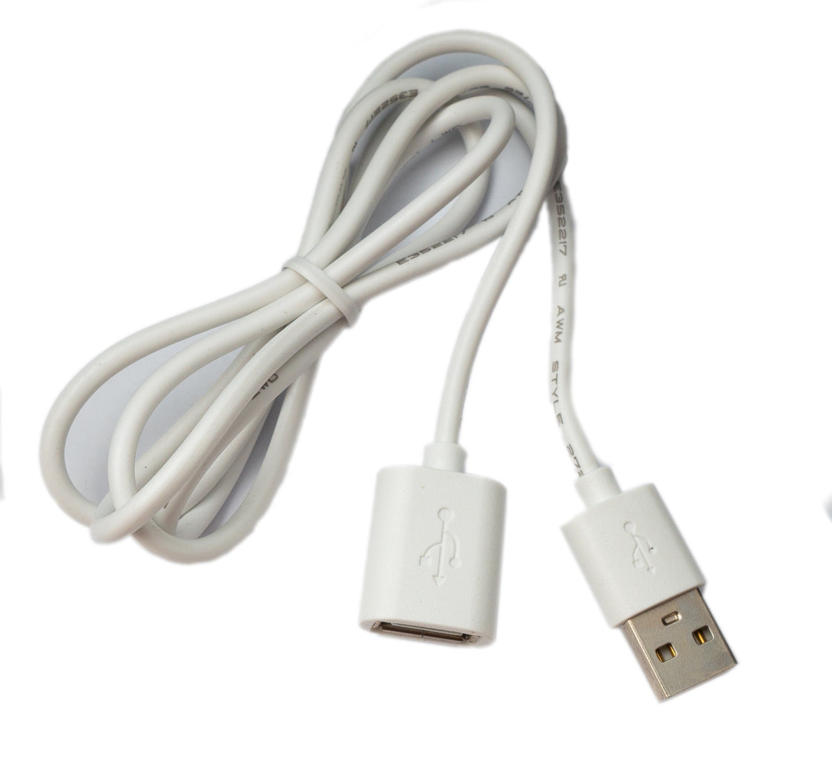 USB 2.0 Kabel 96 cm Ladekabel für Huawei Honor Band 5i Smartwatch Weiß | System-S