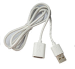 USB 2.0 Kabel 96 cm Ladekabel für Huawei Honor Band 5i Smartwatch Weiß | System-S