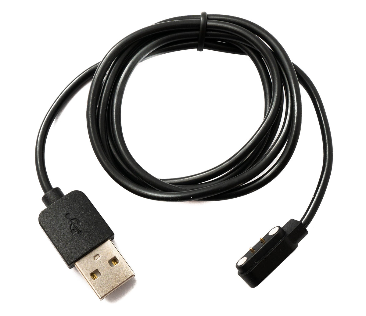 USB 2.0 Kabel 100 cm Ladekabel für Xiaomi Haylou LS05 Solar LS05 in Schwarz | System-S
