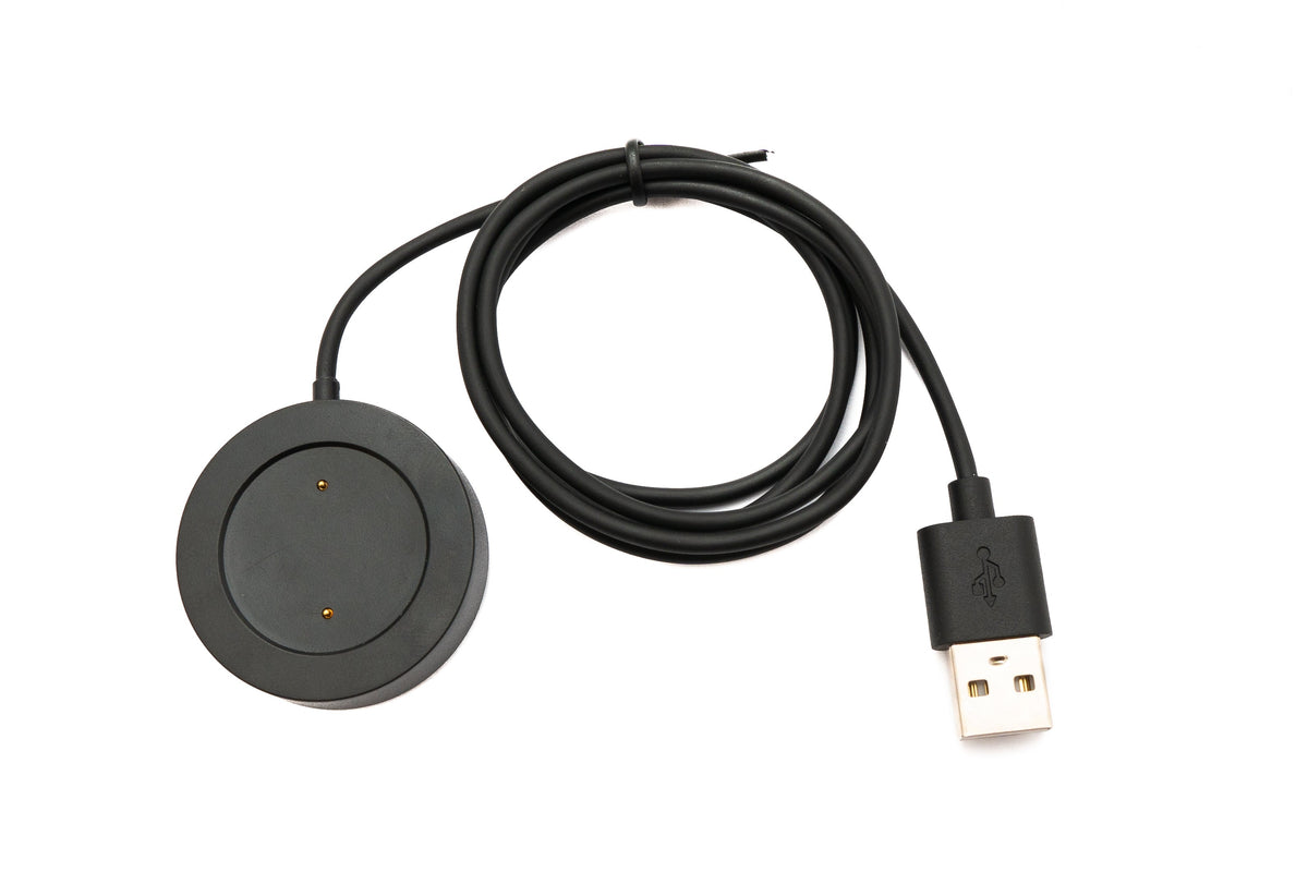 USB 2.0 Kabel 100 cm Ladestation für Xiaomi Haylou RS3 LS04 Smartwatch Schwarz | System-S