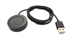 USB 2.0 Kabel 100 cm Ladestation für Xiaomi Haylou RS3 LS04 Smartwatch Schwarz | System-S
