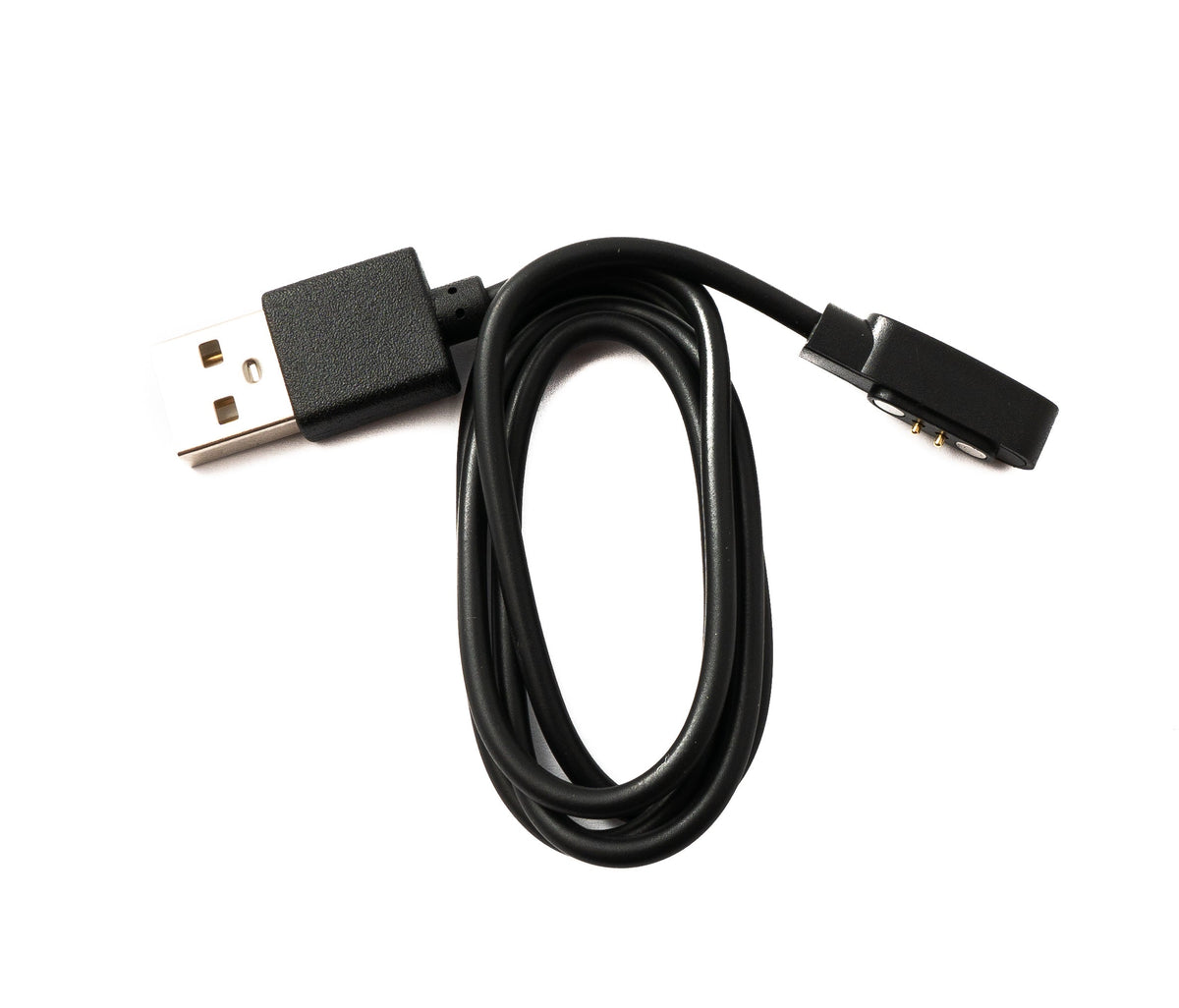 USB 2.0 Kabel 60 cm Ladekabel für Xiaomi Haylou GST LS09B in Schwarz | System-S