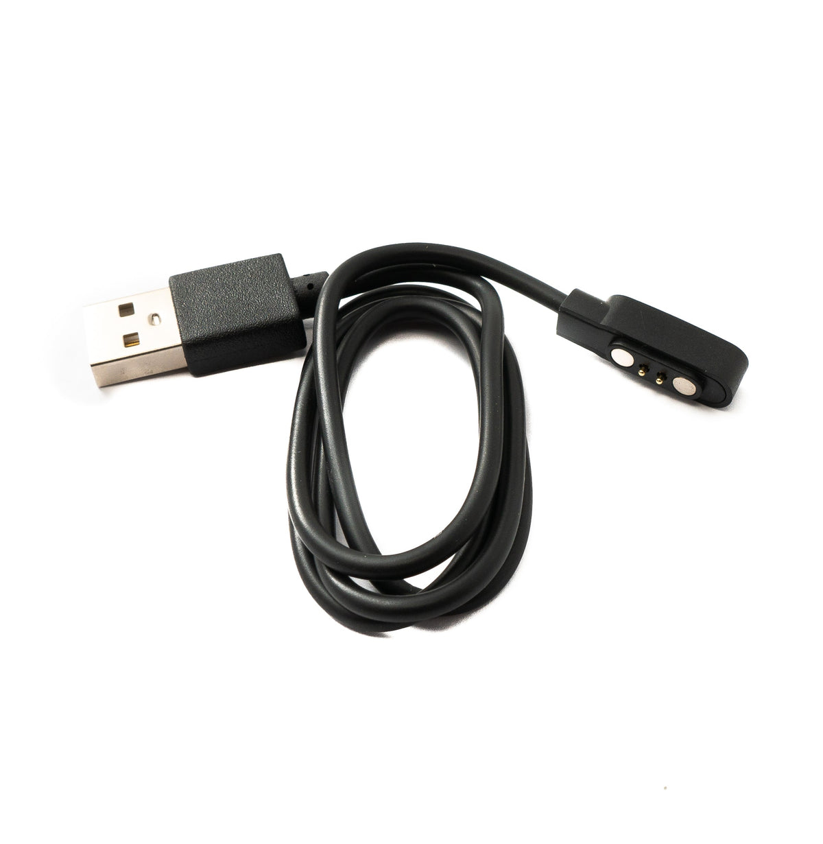 USB 2.0 Kabel 60 cm Ladekabel für Xiaomi Haylou GST LS09B in Schwarz | System-S