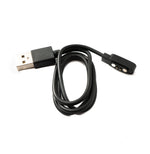 USB 2.0 Kabel 60 cm Ladekabel für Xiaomi Haylou GST LS09B in Schwarz | System-S
