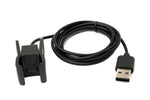 USB 2.0 Kabel 100 cm Ladekabel für Amazon Halo 2 View Smartwatch in Schwarz | System-S