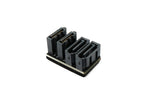 SATA UTurn Adapter 2x 7Pin Buchse zu 2x Stecker Kabel 360° für Mainboard SSD HDD | System-S
