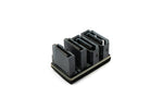 SATA UTurn Adapter 2x 7Pin Buchse zu 2x Stecker Kabel 360° für Mainboard SSD HDD | System-S