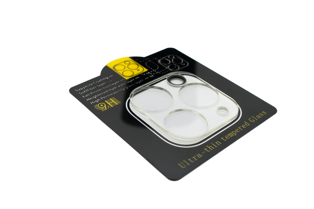 Kamera Schutz Linse Objektiv Abdeckung transparent Glas für iPhone 11 Pro + Max | System-S