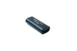 USB 3.1 Adapter Typ C Buchse zu Buchse Adapter 5 Gbit/s in Schwarz | System-S