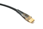 USB 3.1 Gen 2 Typ C Kabel 120 cm Stecker zu Stecker 10 Gbit/s 100W Schwarz | System-S