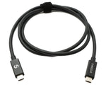 USB Thunderbolt 4 100 cm Kabel Typ C Stecker zu Stecker 40 Gbit/s 240 W Kabel Adapter | System-S