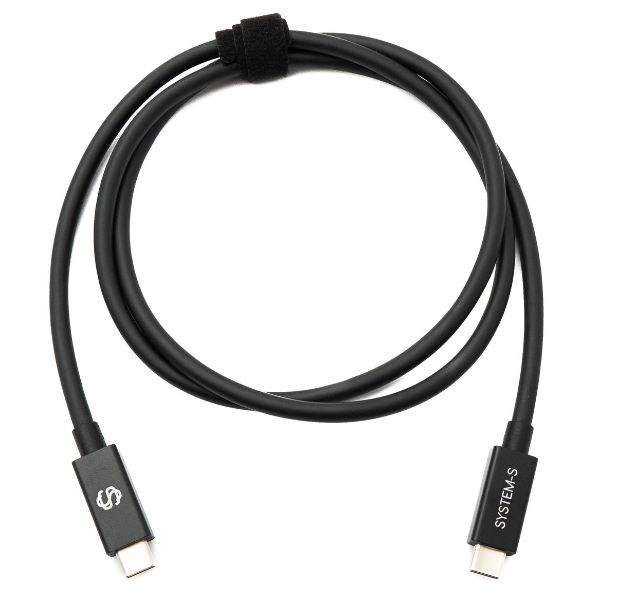 USB Thunderbolt 4 100 cm Kabel Typ C Stecker zu Stecker 40 Gbit/s 240 W Kabel Adapter | System-S