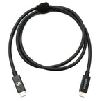 USB Thunderbolt 4 100 cm Kabel Typ C Stecker zu Stecker 40 Gbit/s 240 W Kabel Adapter | System-S