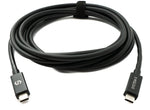USB Thunderbolt 4 3 m Kabel Typ C Stecker zu Stecker 40 Gbit/s 240 W Kabel Adapter | System-S