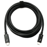 USB Thunderbolt 4 250 cm Kabel Typ C Stecker zu Stecker 40 Gbit/s 240 W Kabel Adapter | System-S
