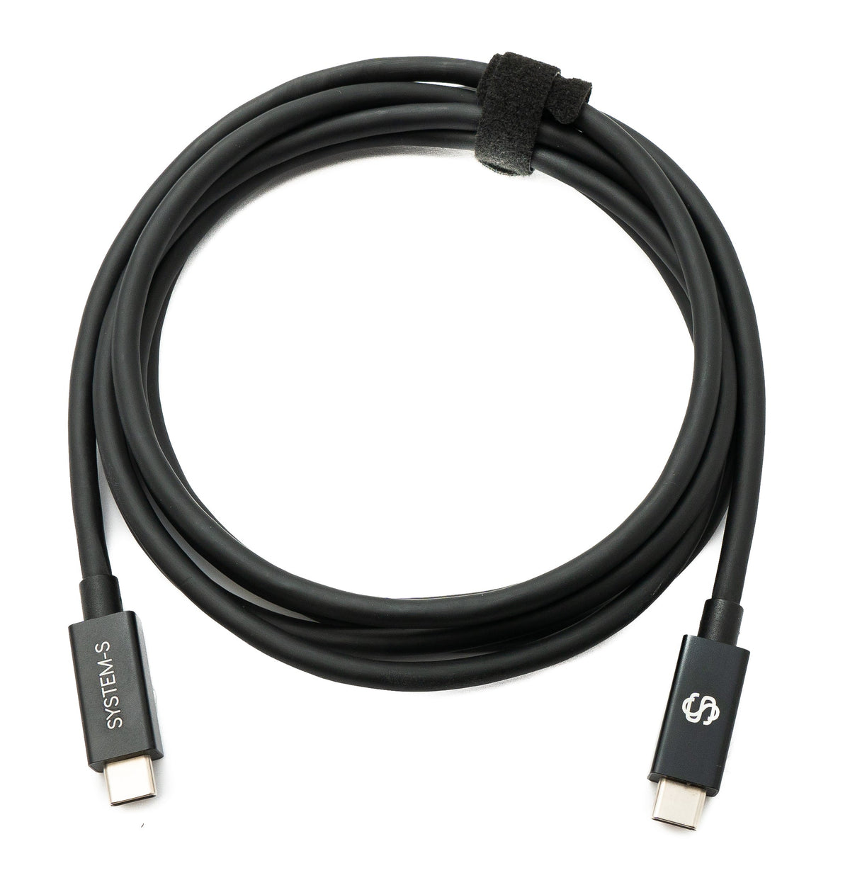 USB Thunderbolt 4 200 cm Kabel Typ C Stecker zu Stecker 40 Gbit/s 240 W Kabel Adapter | System-S