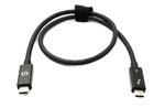 USB Thunderbolt 4 50 cm Kabel Typ C Stecker zu Stecker 40 Gbit/s 240 W Kabel Adapter | System-S