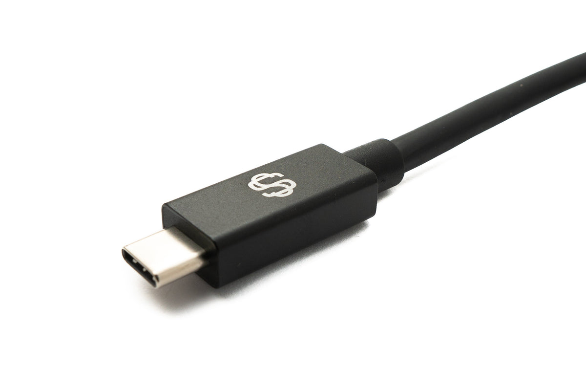 USB Thunderbolt 4 50 cm Kabel Typ C Stecker zu Stecker 40 Gbit/s 240 W Kabel Adapter | System-S
