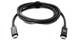 USB Thunderbolt 4 150 cm Kabel Typ C Stecker zu Stecker 40 Gbit/s 240 W Kabel Adapter | System-S
