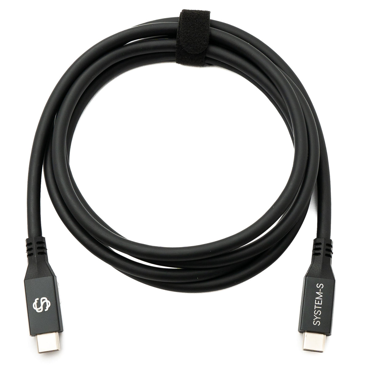 USB4 USB 150 cm Kabel Typ C Stecker zu Stecker 40 Gbit/s 240 W USB 4.0 Kabel | System-S