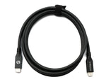 USB4 USB 200 cm Kabel Typ C Stecker zu Stecker 40 Gbit/s 240 W USB 4.0 Kabel | System-S