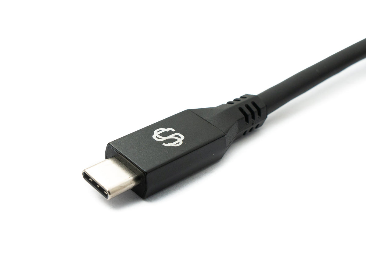 USB4 USB 200 cm Kabel Typ C Stecker zu Stecker 40 Gbit/s 240 W USB 4.0 Kabel | System-S