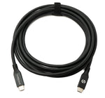 USB4 USB 3 m Kabel Typ C Stecker zu Stecker 40 Gbit/s 240 W USB 4.0 Kabel | System-S