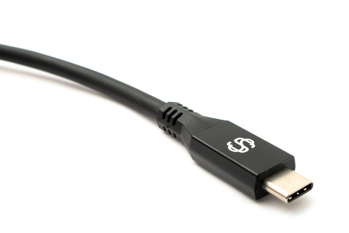 USB4 USB 3 m Kabel Typ C Stecker zu Stecker 40 Gbit/s 240 W USB 4.0 Kabel | System-S