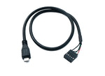 USB 2.0 Kabel 50 cm Micro B Stecker zu 9 Pin Dupont Buchse 9Pin Buchse | System-S