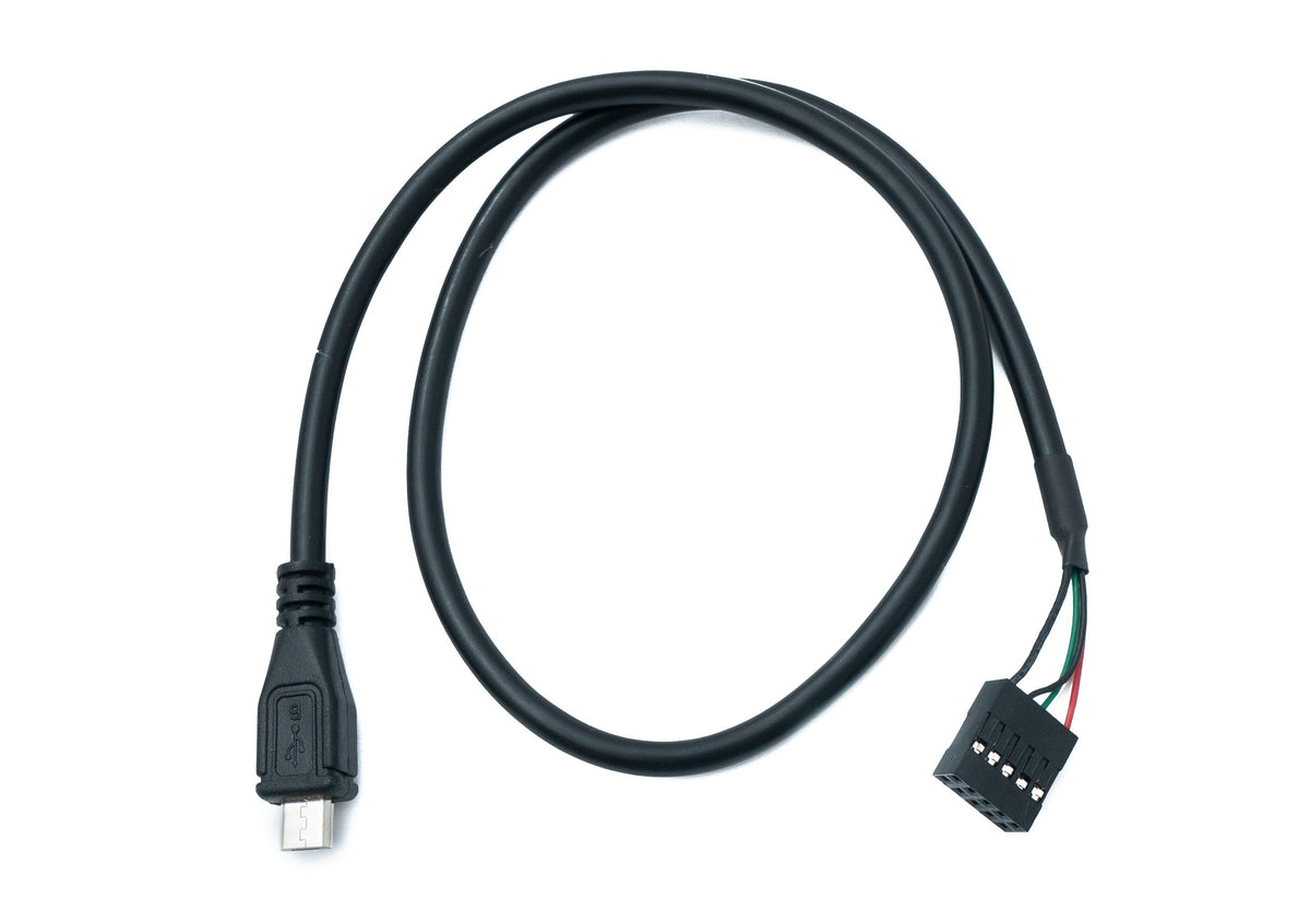 USB 2.0 Kabel 50 cm Micro B Stecker zu 9 Pin Dupont Buchse 9Pin Buchse | System-S