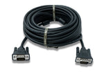 VGA Kabel 10 m HD15 Stecker zu Stecker Panel Mount Schraube DSub 15pin Adapter | System-S