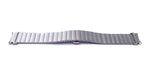 Armband 20 mm aus Metall für Samsung Galaxy Watch 4 Smartwatch in Grau | System-S
