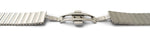 Armband 20 mm aus Metall für Samsung Galaxy Watch 4 Smartwatch in Grau | System-S