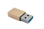 USB 3.1 Adapter Typ C Buchse zu 3.0 A Stecker 5 Gbit/s 100W in Rosa Gelb | System-S