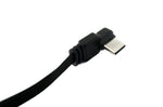 USB 3.1 Kabel 30 cm Typ C Stecker zu 2.0 Typ A Stecker Flachkabel Winkel | System-S