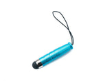 Mini Stylus Touch Pen kapazitiver Bildschirm Eingabe Stift in Hellblau für Smartphone Tablet | System-S