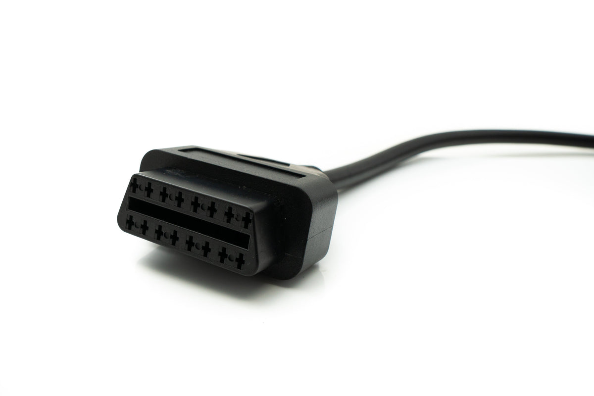OBD Kabel 150 cm OBD 2 16pin J1962M Stecker zu J1962F Buchse für Auto Diagnose | System-S