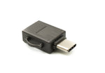 USB 3.1 Typ C Micro SD Karte Lesegerät Kartenleser SDXC Adapter in Grau | System-S