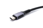 USB 3.2 Gen 1 Kabel 200 cm Typ C Stecker zu Stecker in Schwarz | System-S