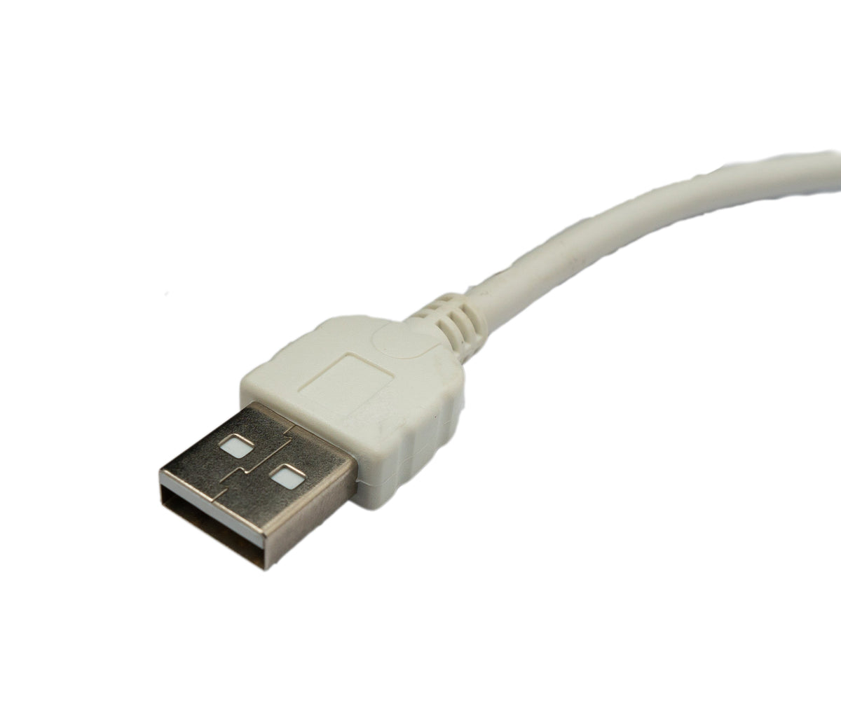 USB 2.0 Kabel 300 cm Ladekabel für Nikon Coolpix Kameras in Weiß