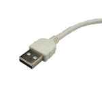 USB 2.0 Kabel 300 cm Ladekabel für Nikon Coolpix Kameras in Weiß