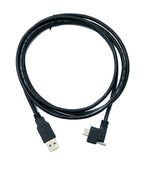 USB 3.1 Kabel 200 cm Typ C Stecker zu 3.0 A Stecker Winkel Left Right Angled | System-S