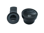 Makro Linse 0,45x Zoom Close Up Filter Kit mit Clip Beutel in Schwarz | System-S