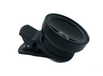 Makro Linse 0,45x Zoom Close Up Filter Kit mit Clip Beutel in Schwarz | System-S