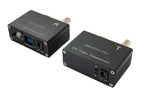 75 Ohm Transceiver Set BNC zu Cat5E Cat6 Video für AHD TVI CVI/PAL NTSC | System-S